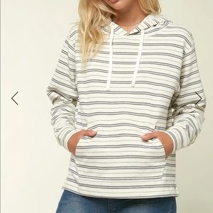 Oneill STRIPE HOODED PULLOVER